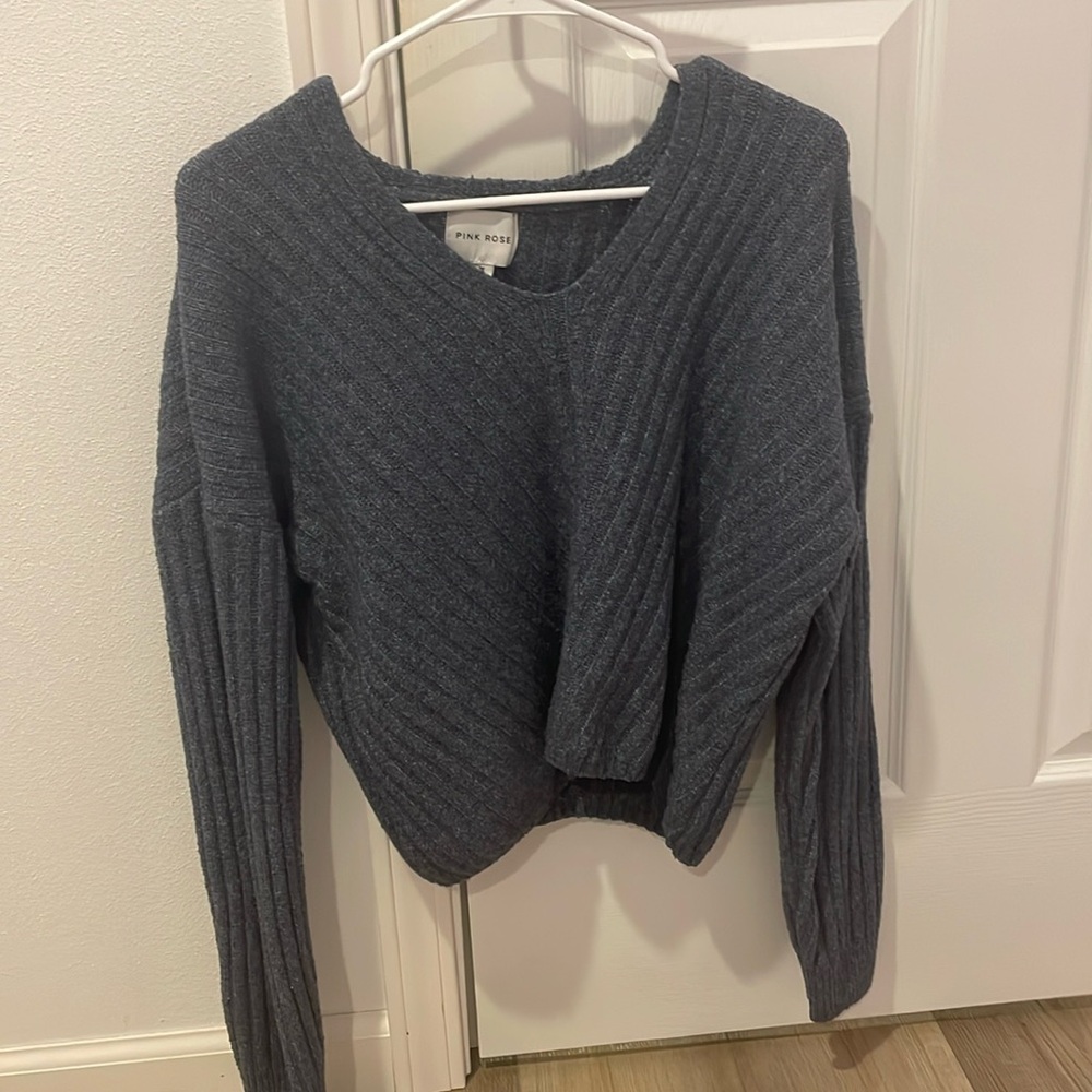 Blue sweater